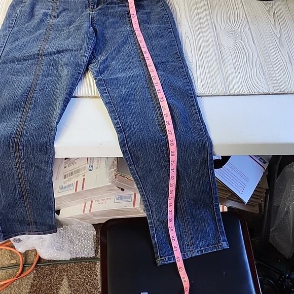 Younique High Waist Sailor Jeans Retro Look Juniors Size 9 - Picture 9 of 12